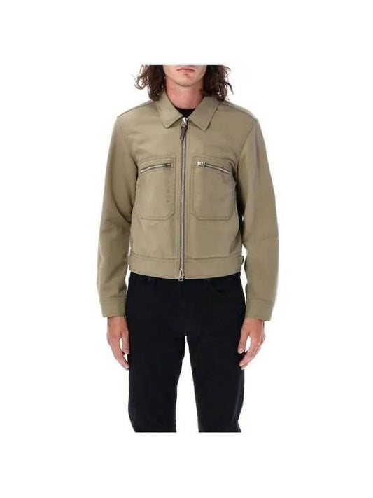 Zip up cotton jacket 24AOBS003FMC092FG195 - TOM FORD - BALAAN 1