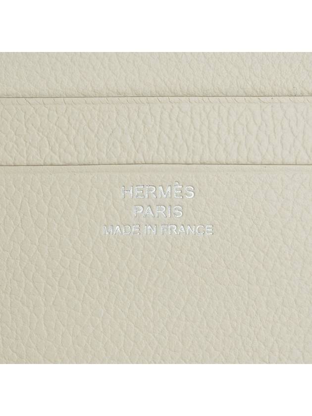 MC2 Euclide Card Wallet Ivory - HERMES - BALAAN 10