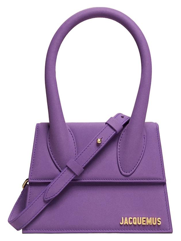 Le Chiquito Moyen Signature Shoulder Bag Purple - JACQUEMUS - BALAAN 2