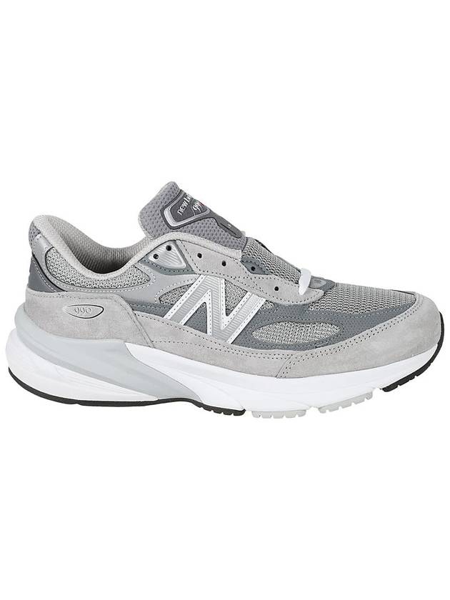 990V6 Castlerock Low-Top Sneakers Grey - NEW BALANCE - BALAAN 2