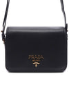 Vitello Phoenix Crossbody Bag Black - PRADA - BALAAN 2