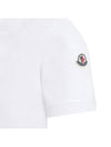 Logo Stripe Polo Shirt White - MONCLER - BALAAN 5