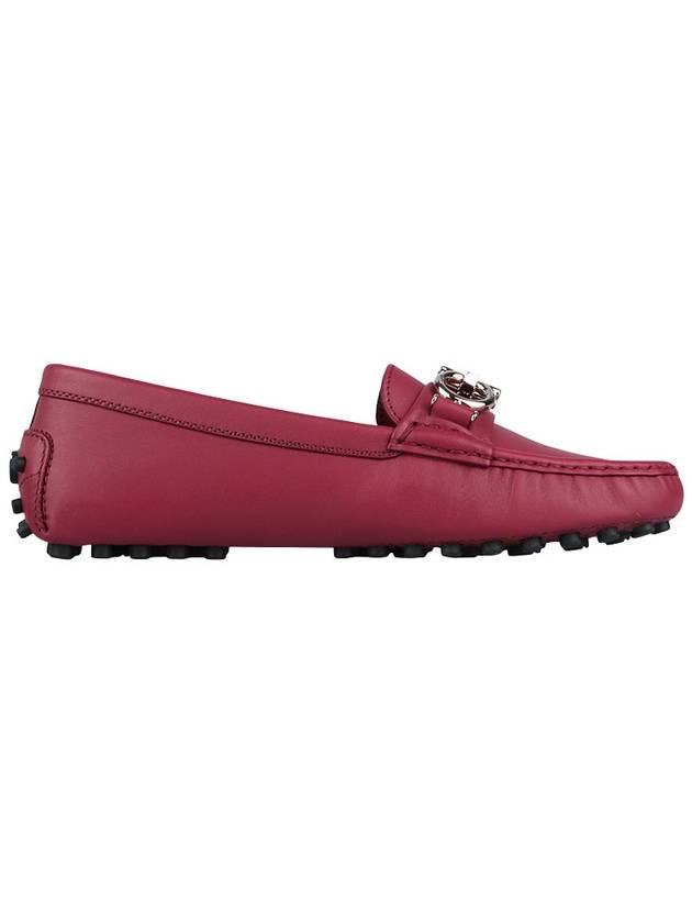 Berra Gancini Driving Shoes Red - SALVATORE FERRAGAMO - BALAAN 5