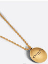 D-Pépite Long Necklace Gold - DIOR - BALAAN 5