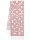 LV Essential Wool Scarf Beige Rose - LOUIS VUITTON - BALAAN 3