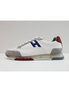 Men's Rare Item Trail Low Low Top Sneakers White - HERMES - BALAAN 3