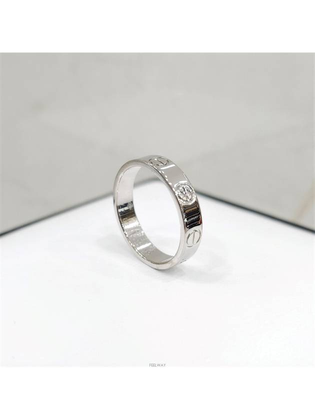 Lux You White gold love wedding band ring No 47 - CARTIER - BALAAN 4