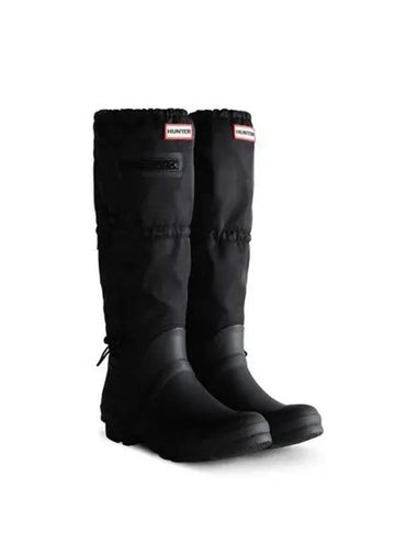 MEN Original Travel Tall Rain Boots Black MFT9000RPBBLK - HUNTER - BALAAN 1