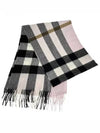 Check Cashmere Scarf Grey - BURBERRY - BALAAN 2