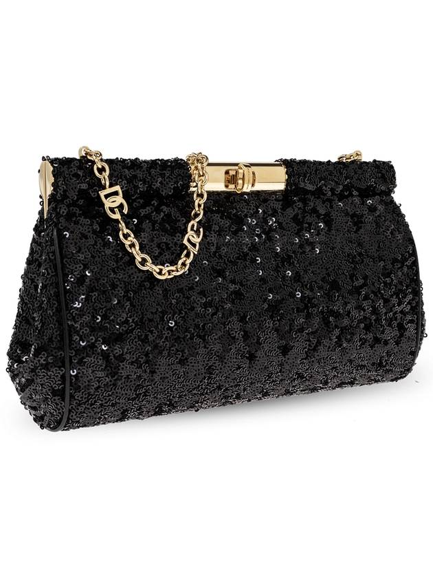 Dolce & Gabbana Shoulder Bag Marlene Medium, Women's, Black - DOLCE&GABBANA - BALAAN 4