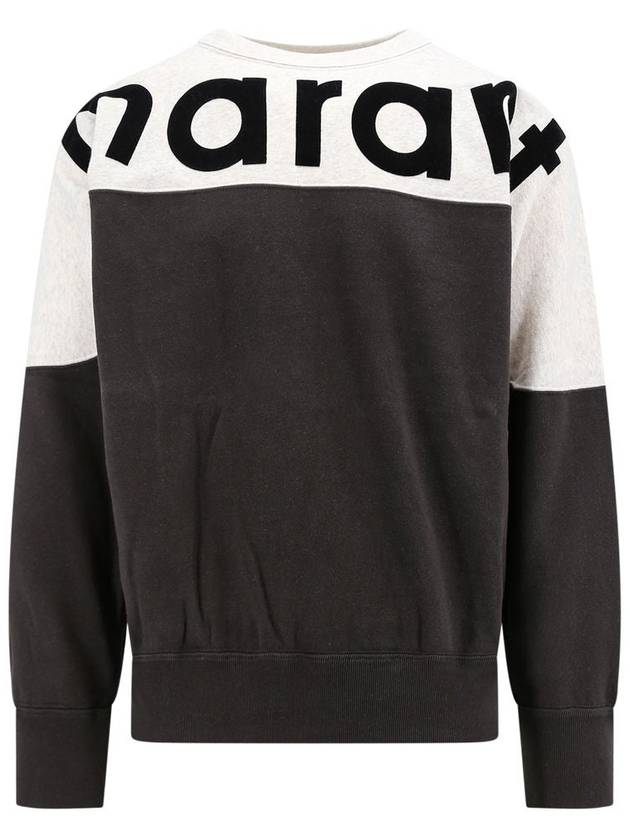 Howley Logo Crew Neck Sweatshirt Faded Black - ISABEL MARANT - BALAAN 6