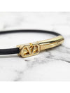 V logo signature bracelet bracelet black 4Y2J0R51 ZBL 0NO - VALENTINO - BALAAN 9