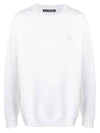 Forba Face Crewneck Logo Sweatshirt White - ACNE STUDIOS - BALAAN 2