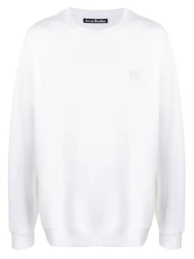 Forba Face Crewneck Logo Sweatshirt White - ACNE STUDIOS - BALAAN 2