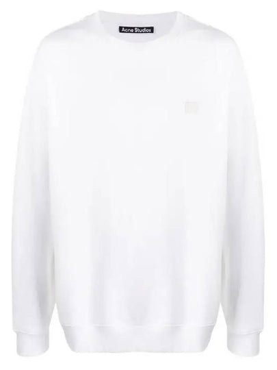 Forba Face Crewneck Logo Sweatshirt White - ACNE STUDIOS - BALAAN 2