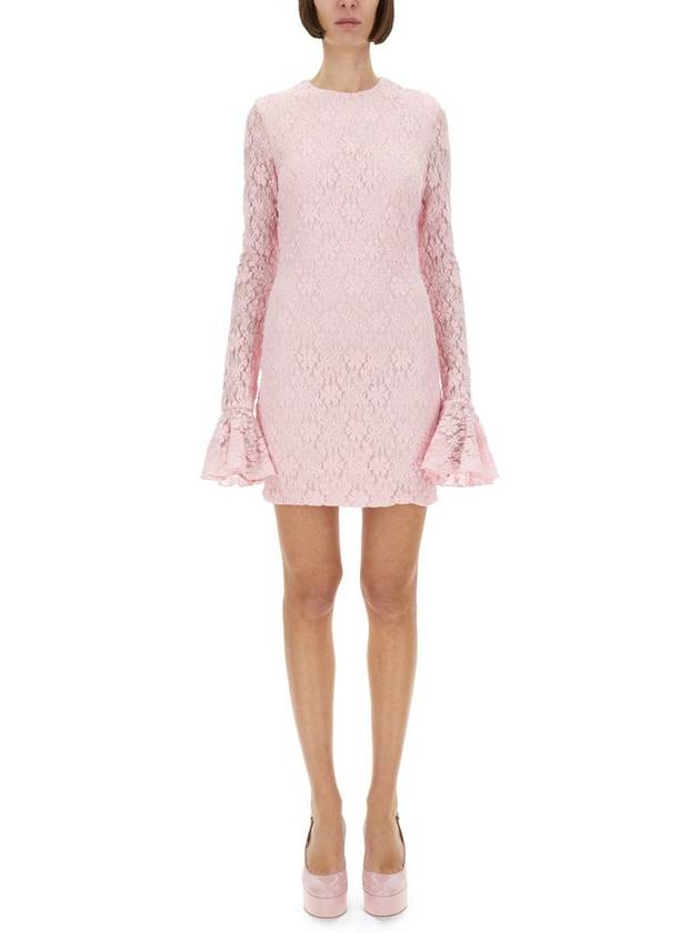 Rotate Birger Christensen Lace Dress With Puff Sleeves - ROTATE - BALAAN 1