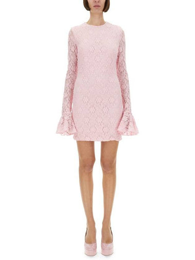 Rotate Birger Christensen Lace Dress With Puff Sleeves - ROTATE - BALAAN 1