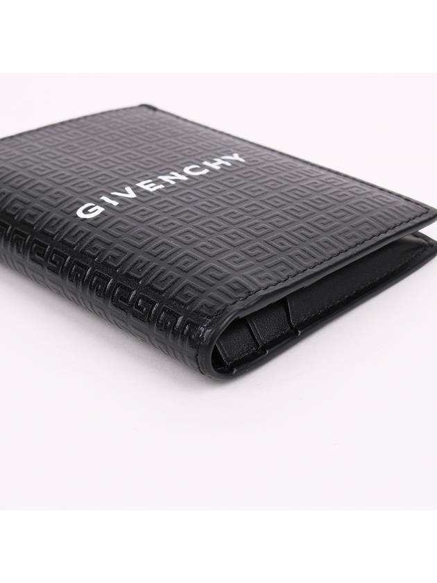 Black 4G logo men s card wallet - GIVENCHY - BALAAN 7