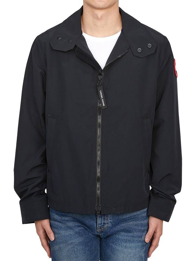 Rosedale Zip Up Jacket Black - CANADA GOOSE - BALAAN 3