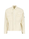 Gabardine Long Sleeve Shirt Beige - CP COMPANY - BALAAN 2