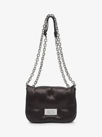 Refurbished Glam Slam Flam Lab Wrap Shoulder Bag Black SB1WG0019P4300T8013 - MAISON MARGIELA - BALAAN 1