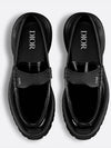 Combat Polished Calfskin Loafer Black - DIOR - BALAAN 4