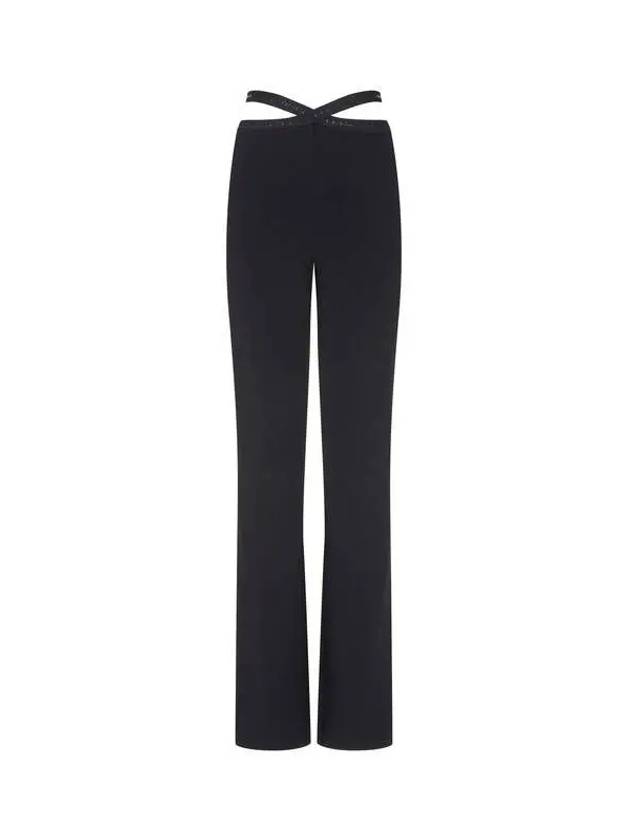 .t cross waist leggings black 271368 - ALEXANDER WANG - BALAAN 1