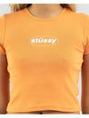 Soul Lip Short Sleeve T Shirt Orange - STUSSY - BALAAN 5