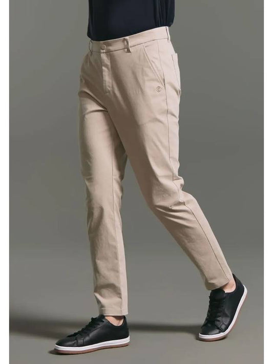 Men s pocket point cotton spandex straight pants light beige - CLEVELAND GOLF - BALAAN 2