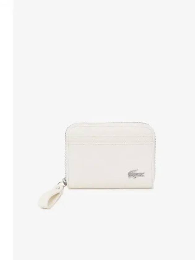 Women s Daily Lifestyle Zipper Half Wallet NF4375D54G M97 Domestic Product GQ2N24040354836 - LACOSTE - BALAAN 1