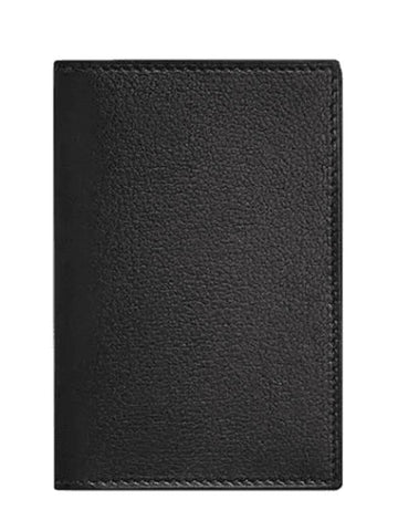 Hermes MC² Euclide Card Wallet Noir - HERMES - BALAAN 1