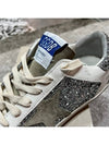 Superstar Glitter Low Top Sneakers Grey - GOLDEN GOOSE - BALAAN 7