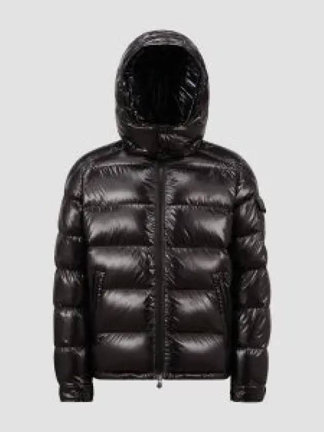 Men's Maya Short Down Padding Black - MONCLER - BALAAN 2