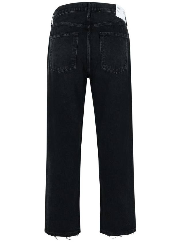 Agolde '90'S' Black Denim Jeans - AGOLDE - BALAAN 3