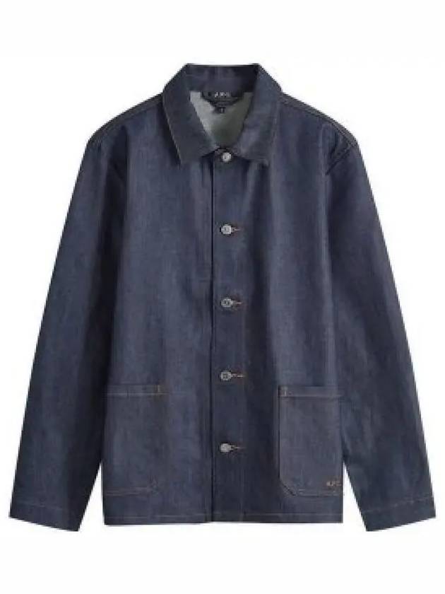 Kerlouan Denim Shirt Jacket Navy - A.P.C. - BALAAN 2