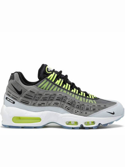 Kim Jones Air Max 95 Low Top Sneakers Black Volt Gray - NIKE - BALAAN 2