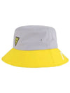 Golf Tennis Triangle Logo Bucket Hat Yellow - AVAVE - BALAAN 2