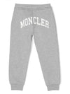 Moncler Kids 4 8 Logo Track Pants Gray - MONCLER - BALAAN 2