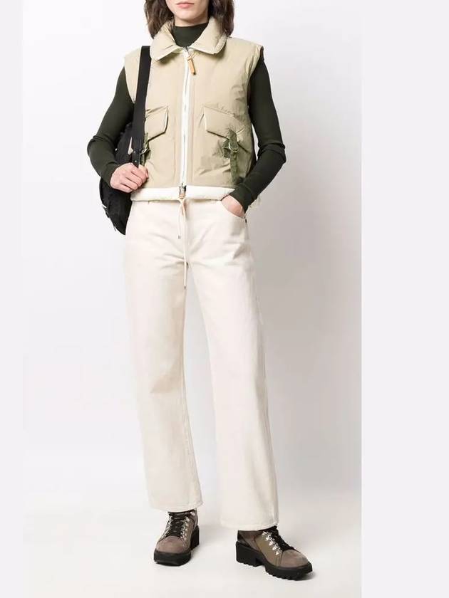 Women's Indre Vest Beige - MONCLER - BALAAN.