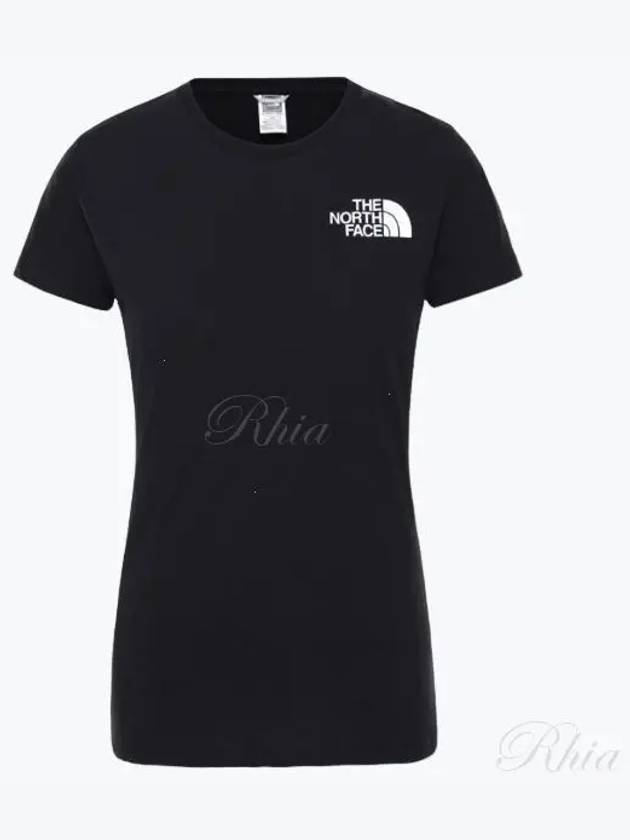 Women's Half Dome Cotton Short Sleeve T-Shirt Black - THE NORTH FACE - BALAAN 2