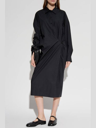 Lemaire Cotton Dress, Women's, Black - LEMAIRE - BALAAN 2