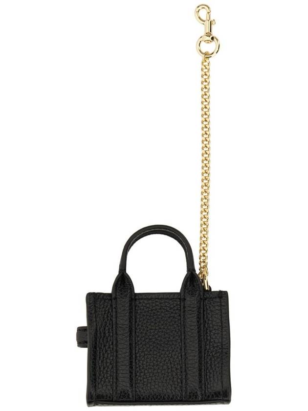 The Nano Tote Bag Charm Black - MARC JACOBS - BALAAN 3