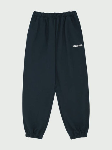 Origin Wide Sweat Jogger Pants Navy - MAVRK - BALAAN 1