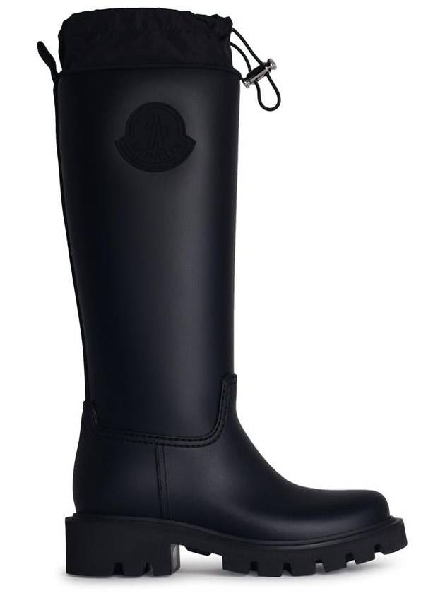 Moncler 'Kickstream' Black Leather Blend Boots - MONCLER - BALAAN 1