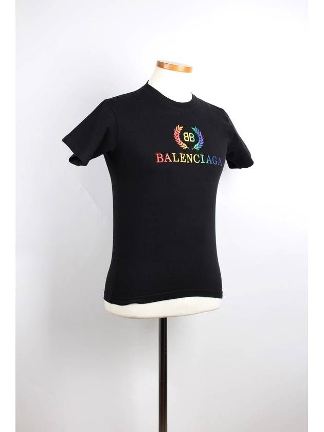 Rainbow Laurel Women s Short Sleeve XS - BALENCIAGA - BALAAN 6