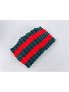 Web Stripe Wool Hair Band 457838 - GUCCI - BALAAN 3