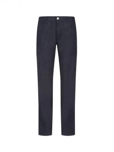 Men s Easy Regular Denim Pants Dark Indigo 271147 - GIORGIO ARMANI - BALAAN 1