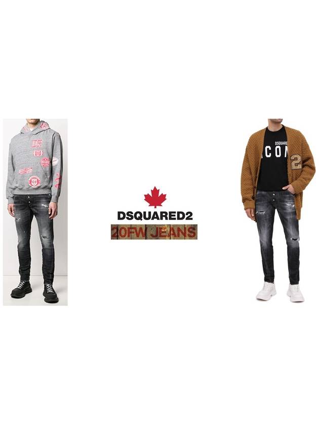 Men's 74LB0782 DSQ2 Button Logo Classic Kenny - DSQUARED2 - BALAAN 5