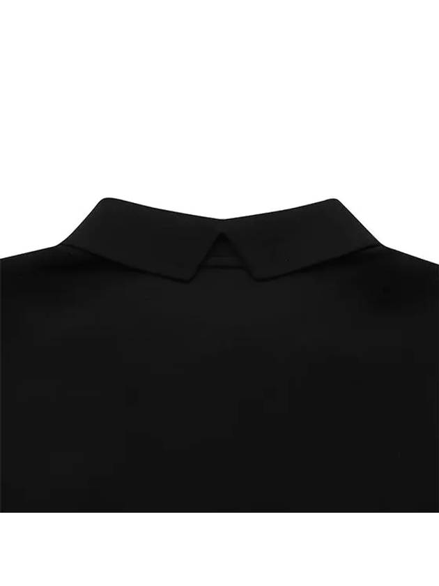 Cushioned short sleeve t-shirt 9603LZSPBLACK - BLACK&WHITE - BALAAN 4