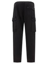 Rip-Stop Loose Utility Cargo Straight Pants Black - CP COMPANY - BALAAN 3